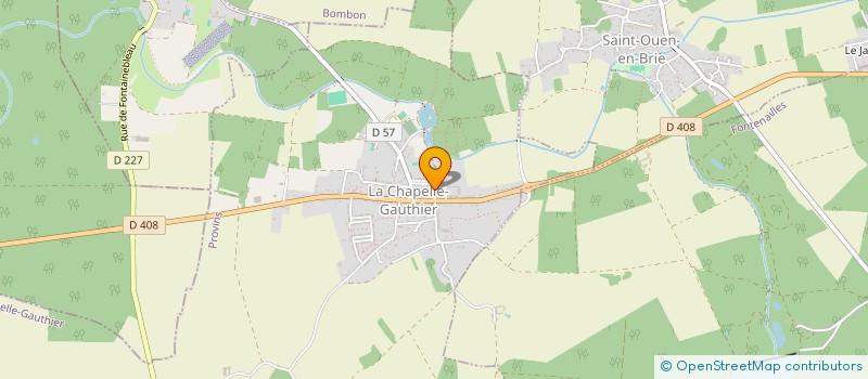 localisation de l'entreprise NEKA JOHN PEINTURE  LA CHAPELLE-GAUTHIER