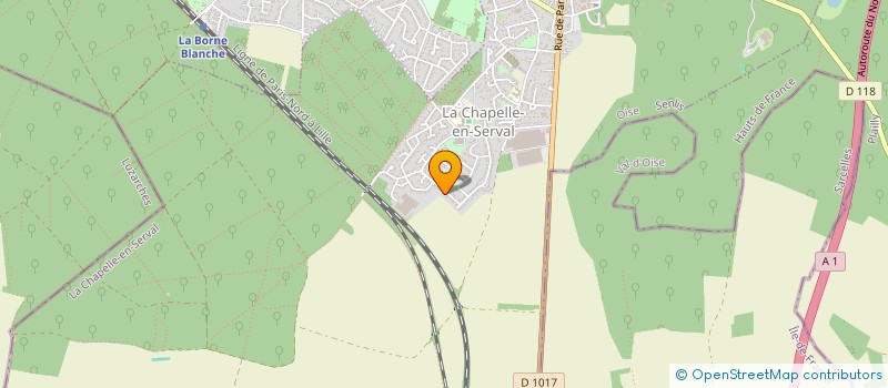 localisation de l'entreprise NEKARA  LA CHAPELLE-EN-SERVAL