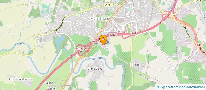 localisation de l'entreprise NEKEN à MURS-ERIGNE
