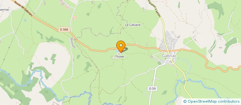 localisation de l'entreprise NEKITA INK  GABRIAC