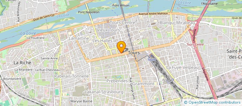 localisation de l'entreprise NEKO  TOURS