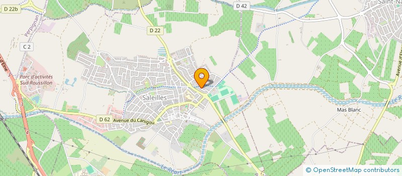 localisation de l'entreprise NEKO  SALEILLES