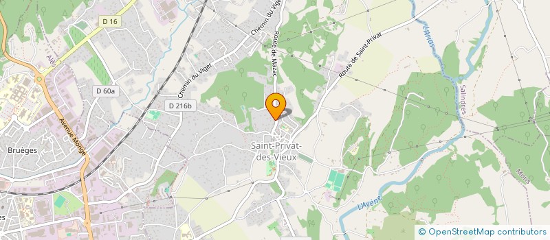 localisation de l'entreprise NEKO  SAINT-PRIVAT-DES-VIEUX