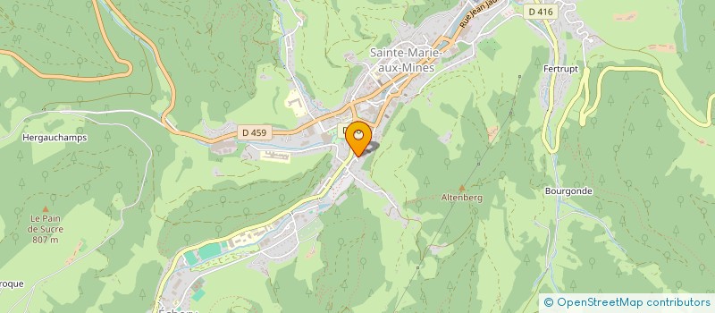 localisation de l'entreprise NEKO  SAINTE-MARIE-AUX-MINES