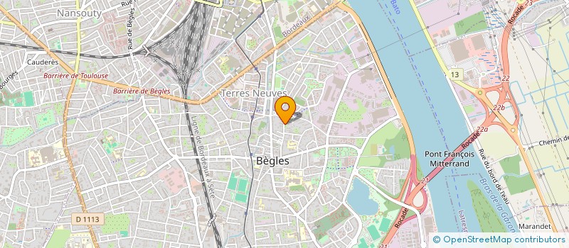 localisation de l'entreprise NEKO à BEGLES