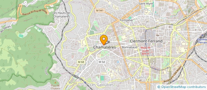 localisation de l'entreprise NEKO  CHAMALIERES