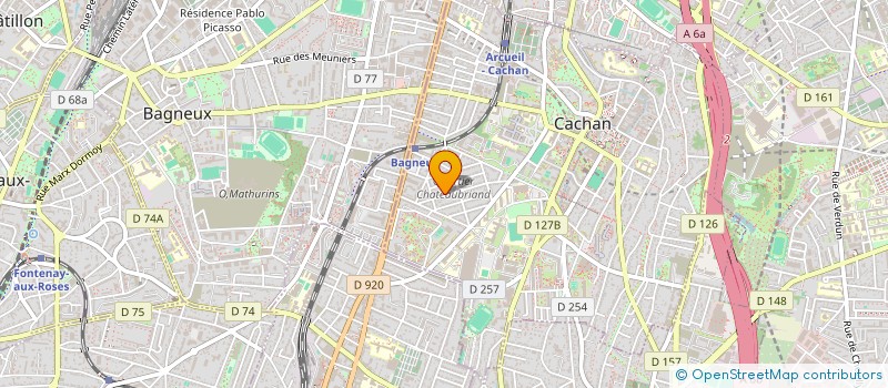 localisation de l'entreprise NEKO NANBUDO CLUB  CACHAN