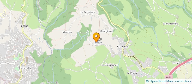 localisation de l'entreprise NEKO-NI  SAINT-CHAMOND