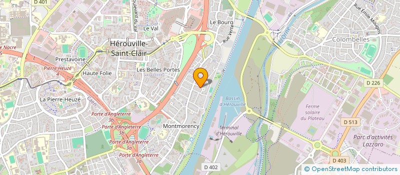 localisation de l'entreprise NEKOBAT à HEROUVILLE-SAINT-CLAIR