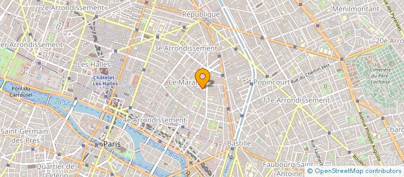 localisation de l'entreprise NEKTON à PARIS