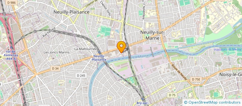 localisation de l'entreprise NEKTRA  NEUILLY-PLAISANCE