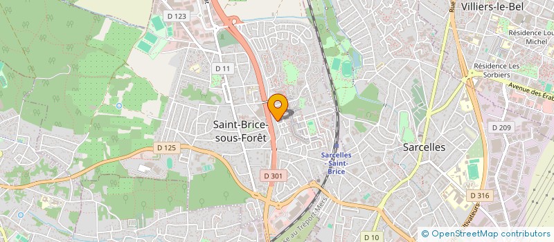 localisation de l'entreprise NEKUME  SAINT-BRICE-SOUS-FORET