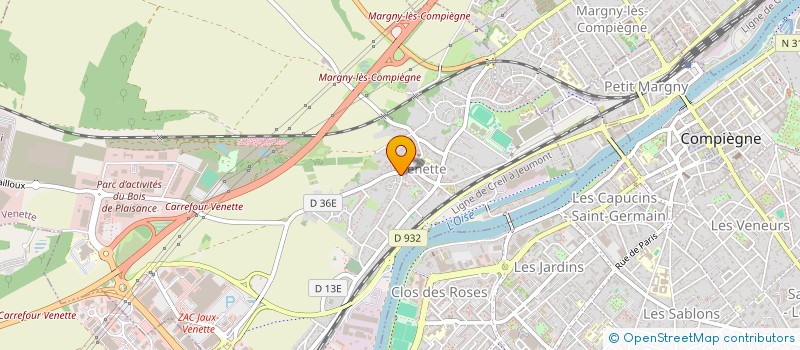 localisation de l'entreprise NEKY HORIZON  VENETTE