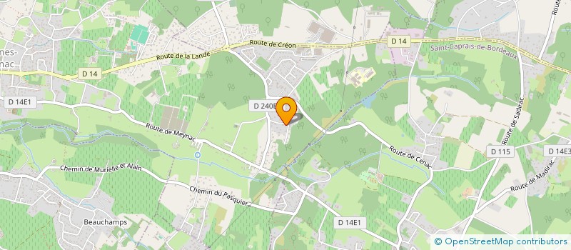 localisation de l'entreprise NEL  BISCARROSSE