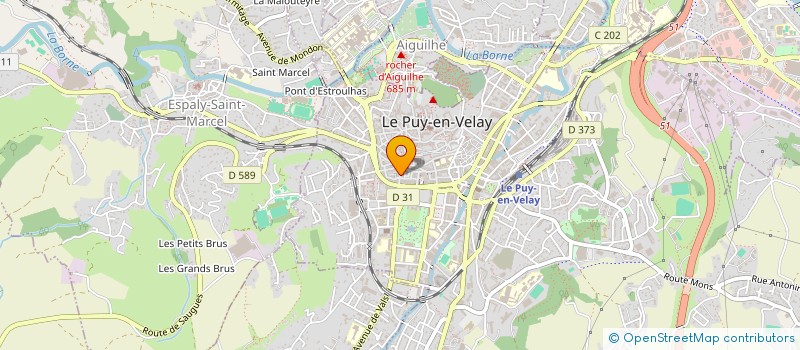 localisation de l'entreprise NEL à LE PUY-EN-VELAY