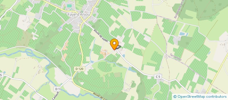 localisation de l'entreprise NEL  TERRANJOU