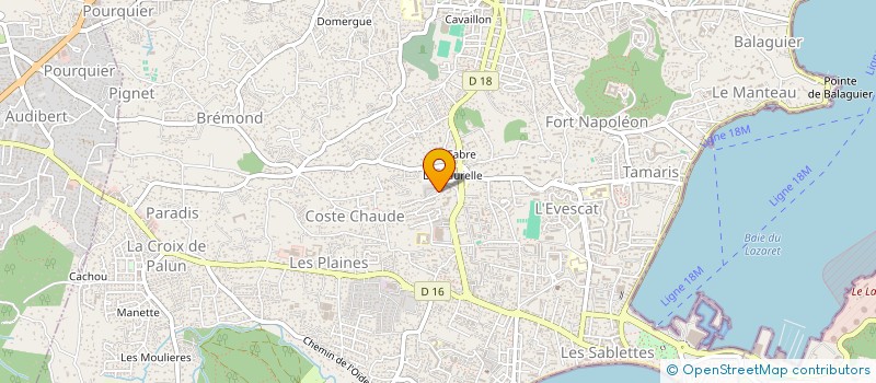 localisation de l'entreprise NEL CLEAN à LA SEYNE-SUR-MER