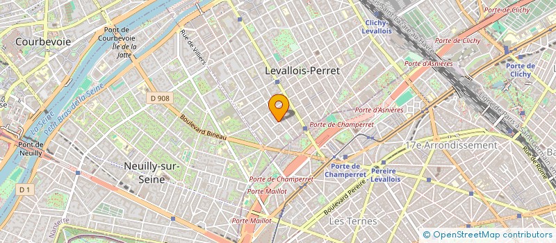 localisation de l'entreprise NEL CONSULTING à LEVALLOIS-PERRET