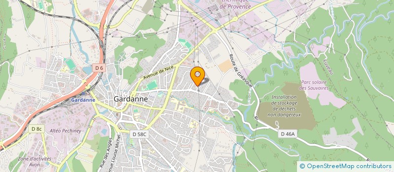 localisation de l'entreprise NEL FIBER  GARDANNE