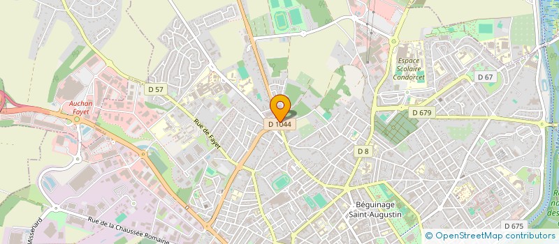 localisation de l'entreprise NEL - JB à SAINT QUENTIN