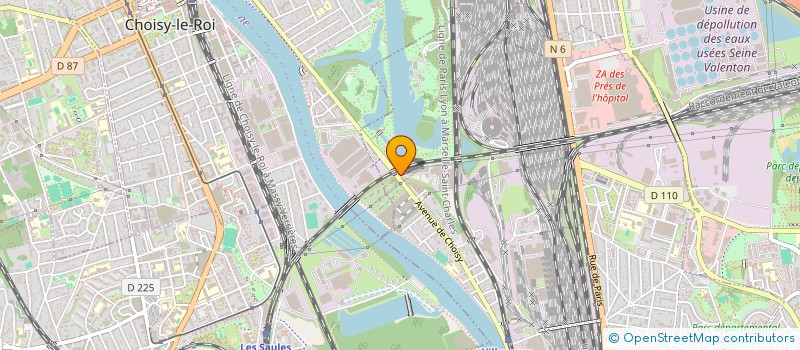 localisation de l'entreprise NEL LOGISTIC ET SERVICES à VITRY-SUR-SEINE