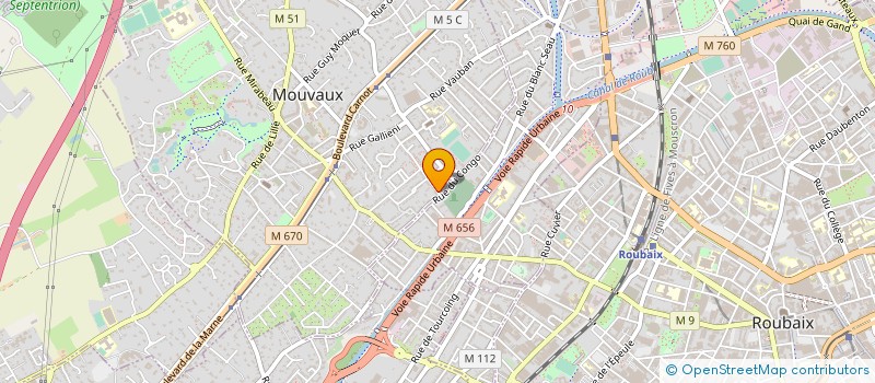 localisation de l'entreprise NEL NORD à MOUVAUX