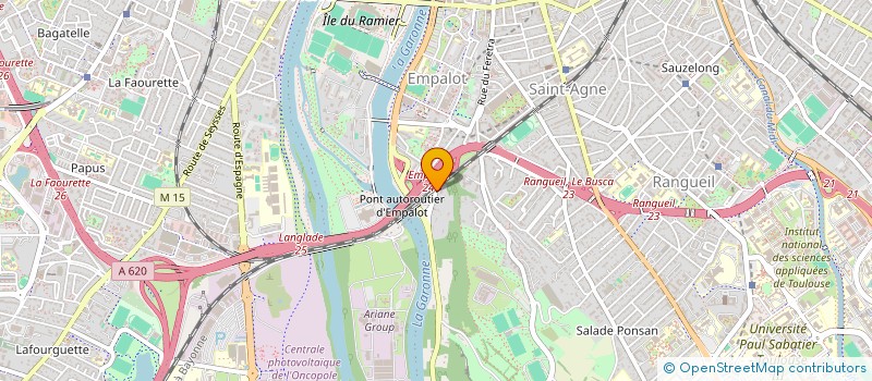 localisation de l'entreprise NEL'S CLUB à TOULOUSE