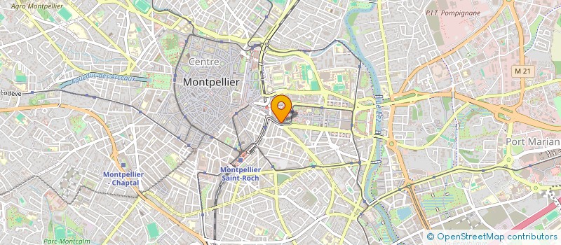 localisation de l'entreprise NEL&SIA à MONTPELLIER