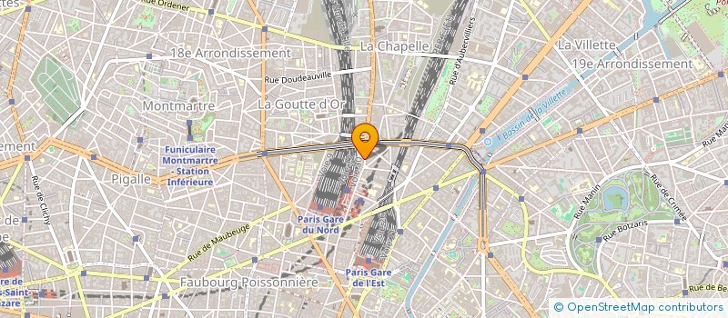 localisation de l'entreprise NELA TEX à PARIS