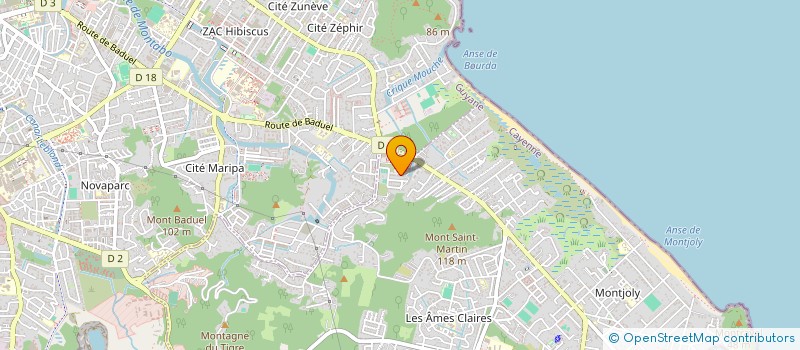 localisation de l'entreprise NELANY HOME  REMIRE-MONTJOLY