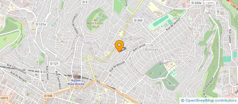 localisation de l'entreprise NELAPRIL à ROUEN