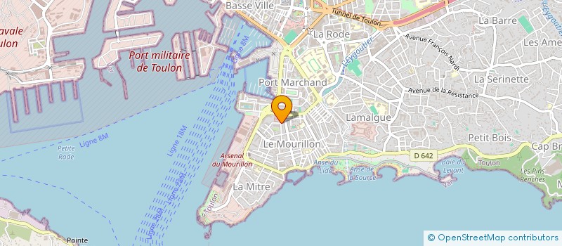 localisation de l'entreprise NELARLEATO BAR à TOULON