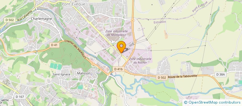 localisation de l'entreprise NELCY  ESTRABLIN