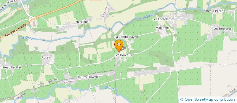 localisation de l'entreprise NELEOJUM  BOUGE-CHAMBALUD