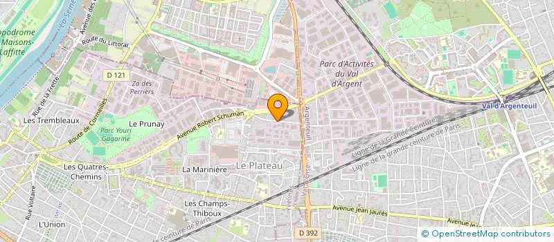 localisation de l'entreprise NELEX CONSEIL à SARTROUVILLE