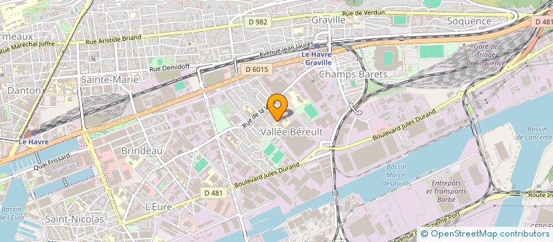 localisation de l'entreprise NELFIN RENOV à LE HAVRE