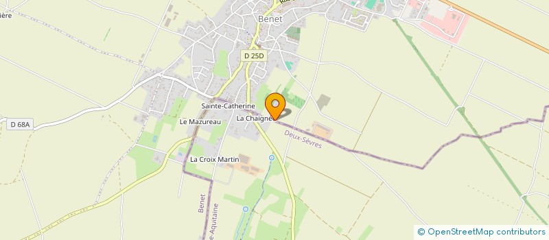 localisation de l'entreprise NELI  LE MAZEAU