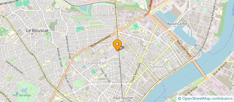 localisation de l'entreprise NELI  BORDEAUX