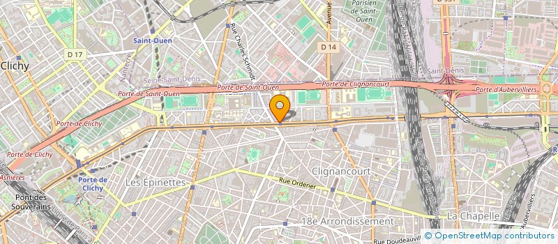 localisation de l'entreprise NELIA COIFFURE  PARIS