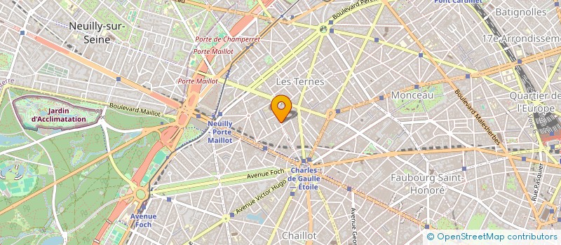 localisation de l'entreprise NELIKA GESTION FORMATION à CLICHY