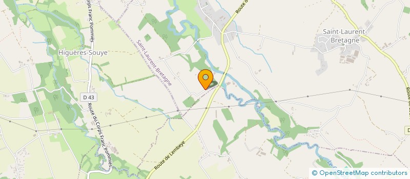 localisation de l'entreprise NELIMMO  SAINT-LAURENT-BRETAGNE