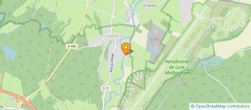 localisation de l'entreprise NELIS FRANCE  FROIDETERRE