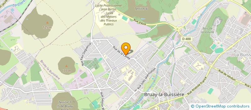 localisation de l'entreprise NELISTO  BRUAY-LA-BUISSIERE