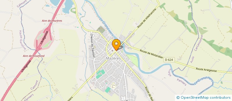 localisation de l'entreprise NELKIN DARDIER IMMOBILIER à MAZERES