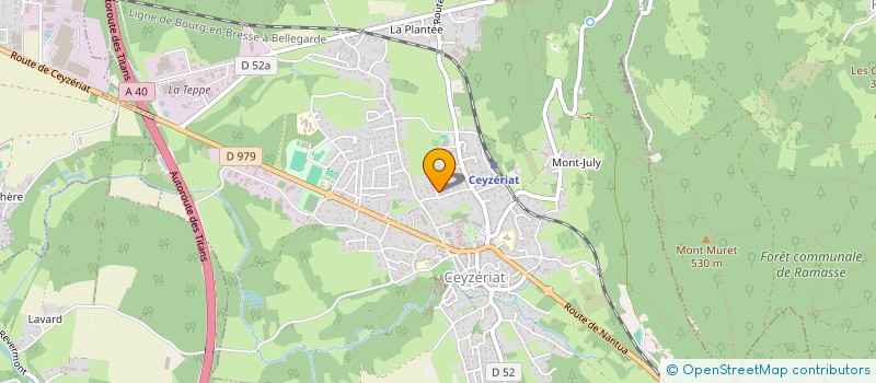 localisation de l'entreprise NELL à CEYZERIAT