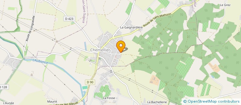 localisation de l'entreprise NELL à BRISSAC LOIRE AUBANCE