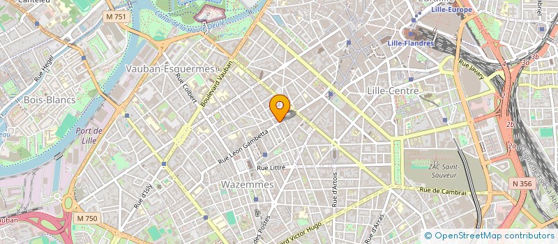 localisation de l'entreprise NELL COMPUTER à LILLE