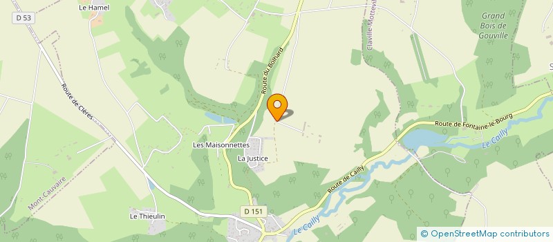 localisation de l'entreprise NELL ET RAPHAEL PRODUCTION  FONTAINE-LE-BOURG