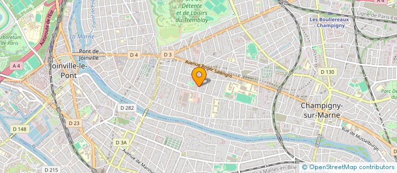 localisation de l'entreprise NELL GREEN à CHAMPIGNY-SUR-MARNE