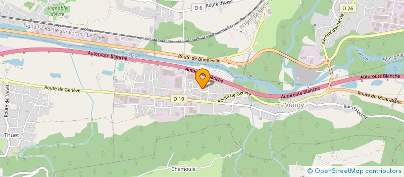 localisation de l'entreprise NELL NETTOYAGES  VOUGY